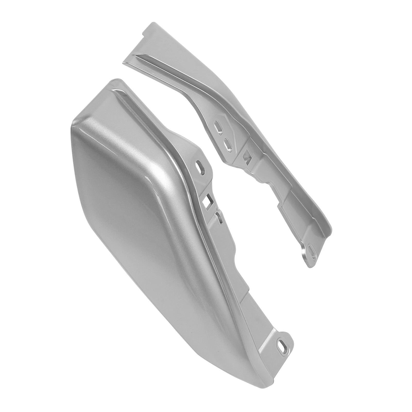 Mid Frame Deflectors for Harley Touring Electra Glide (2009–2023) Silver