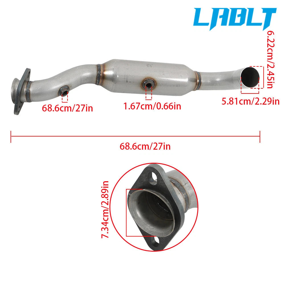 Left Side Catalytic Converter for Ford F-150 (2011–2014) 30598