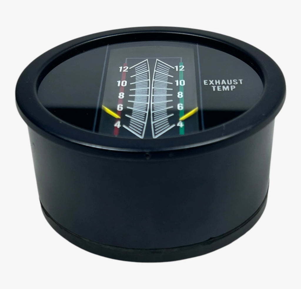 Marine Exhaust Temperature Dial Gauge for Telcor Instruments (24V)