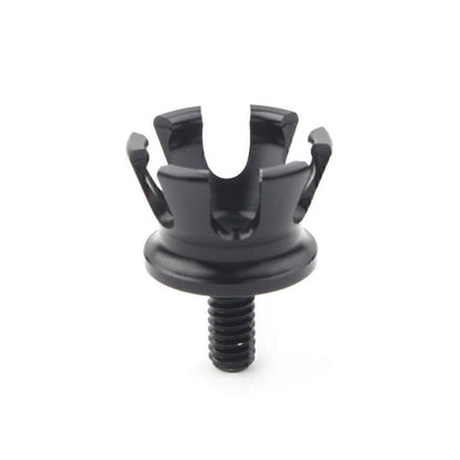 Rear Seat Bolt Tab Screw Mount for Harley (1996–Present) Black