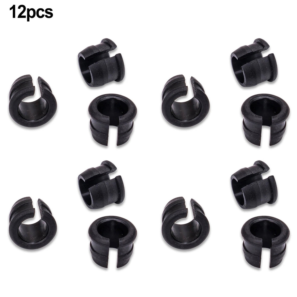 12 Pack Bike Rim Hole Converters USvalve to Presta Adapter