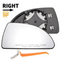 Heated Right Passenger Side Mirror Glass Replacement for Chevy Impala (2006–2013)