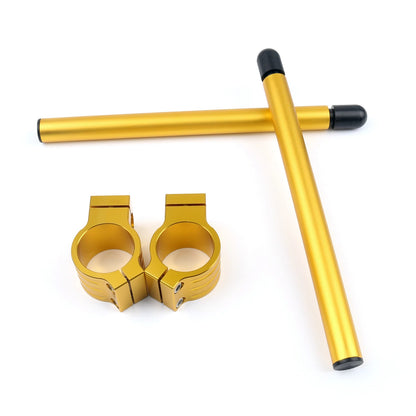Clip-On Handlebars for Suzuki GSXR600 (1997–2003) 45mm Gold