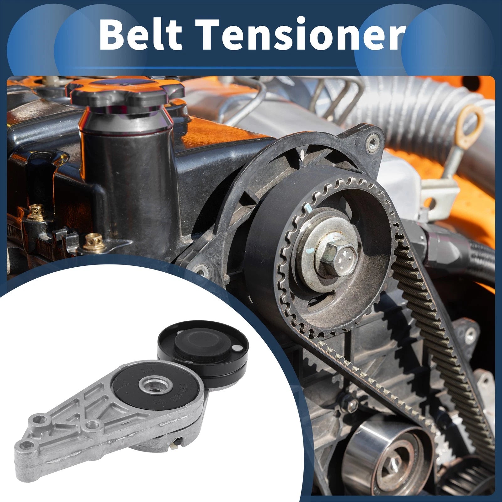 Belt Tensioner Replacement for Audi A4 Petrol 1.6 (2005–2015)