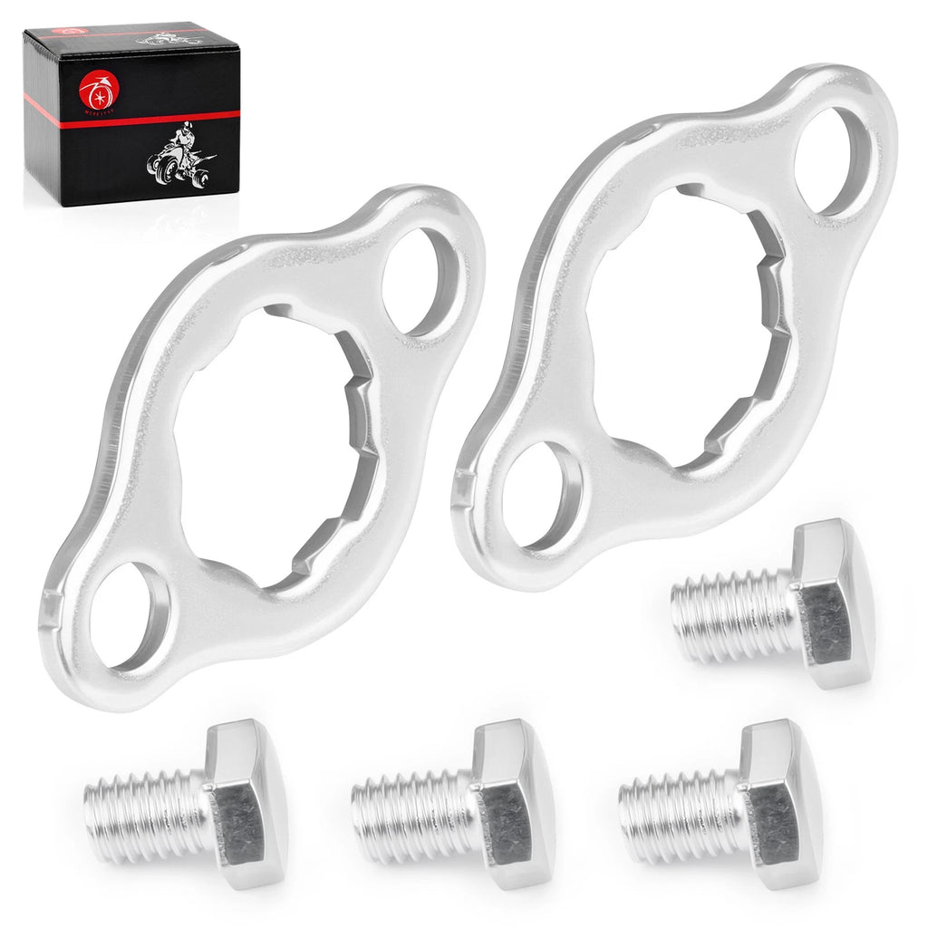 2X Engine Front Sprocket Retainer Plate with Hex Bolt for Honda XL75 (1977–1979)