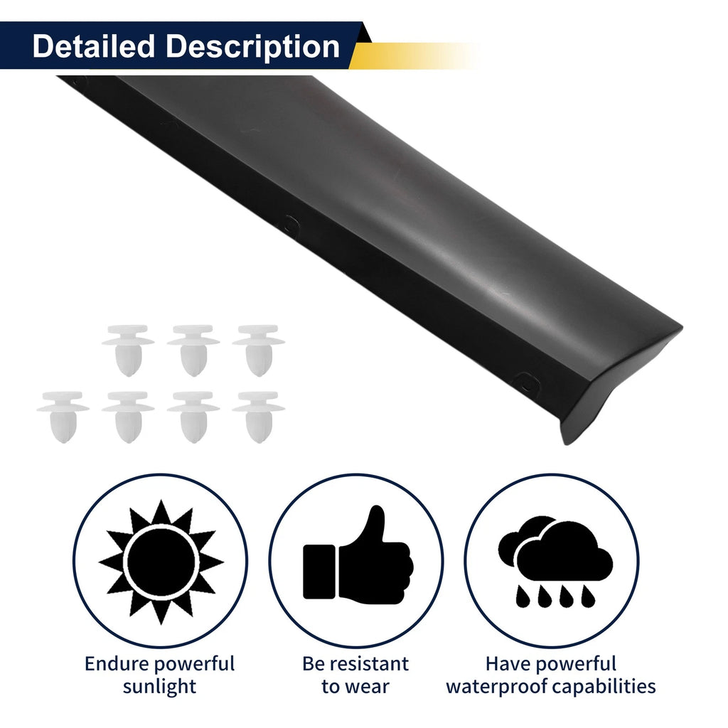 Lower Door Side Trim Garnish Replacement for Toyota Highlander (2014–2019)