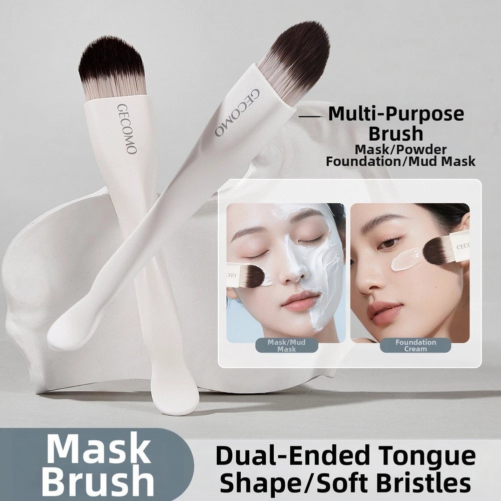 Silicone End Dual Action Brush for Face and Foundation Blend