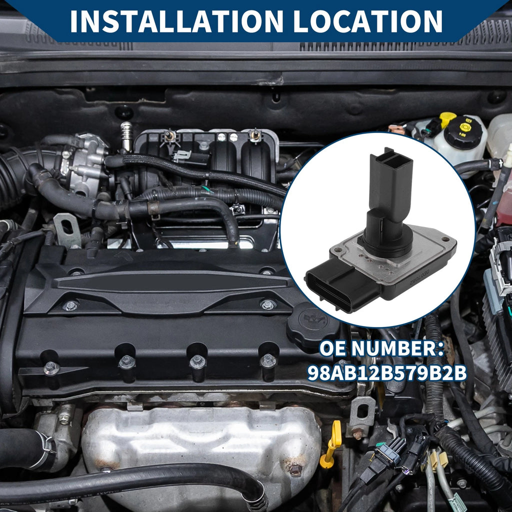 Mass Air Flow Sensor No. 98AB12B579B for Ford Focus (2000–2004)