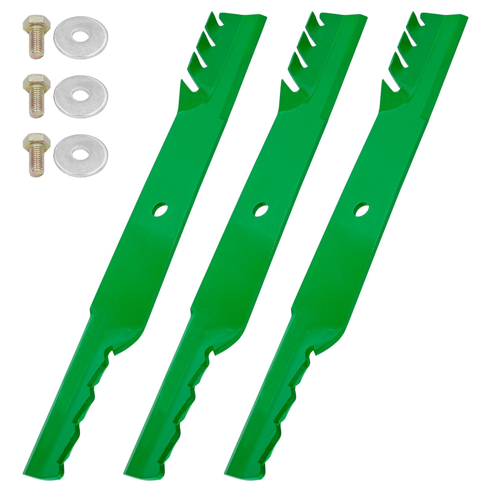 Deck Blade with Bolt Replacement for Hustler 60 Inch Deck (2005–2005)