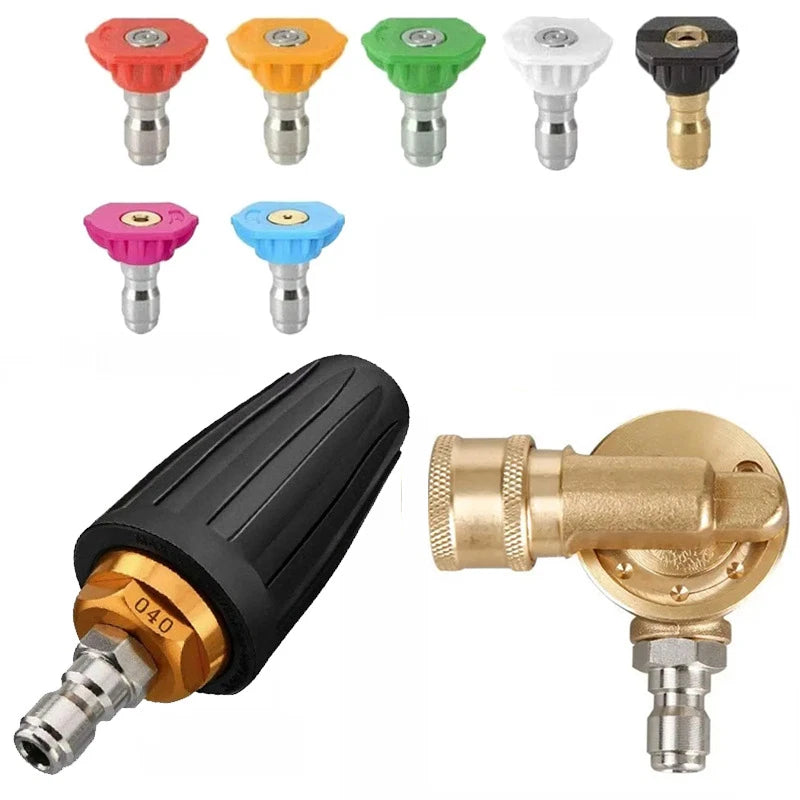 Turbo Nozzle Kit for Tough Grime Removal (4000 PSI Rated)