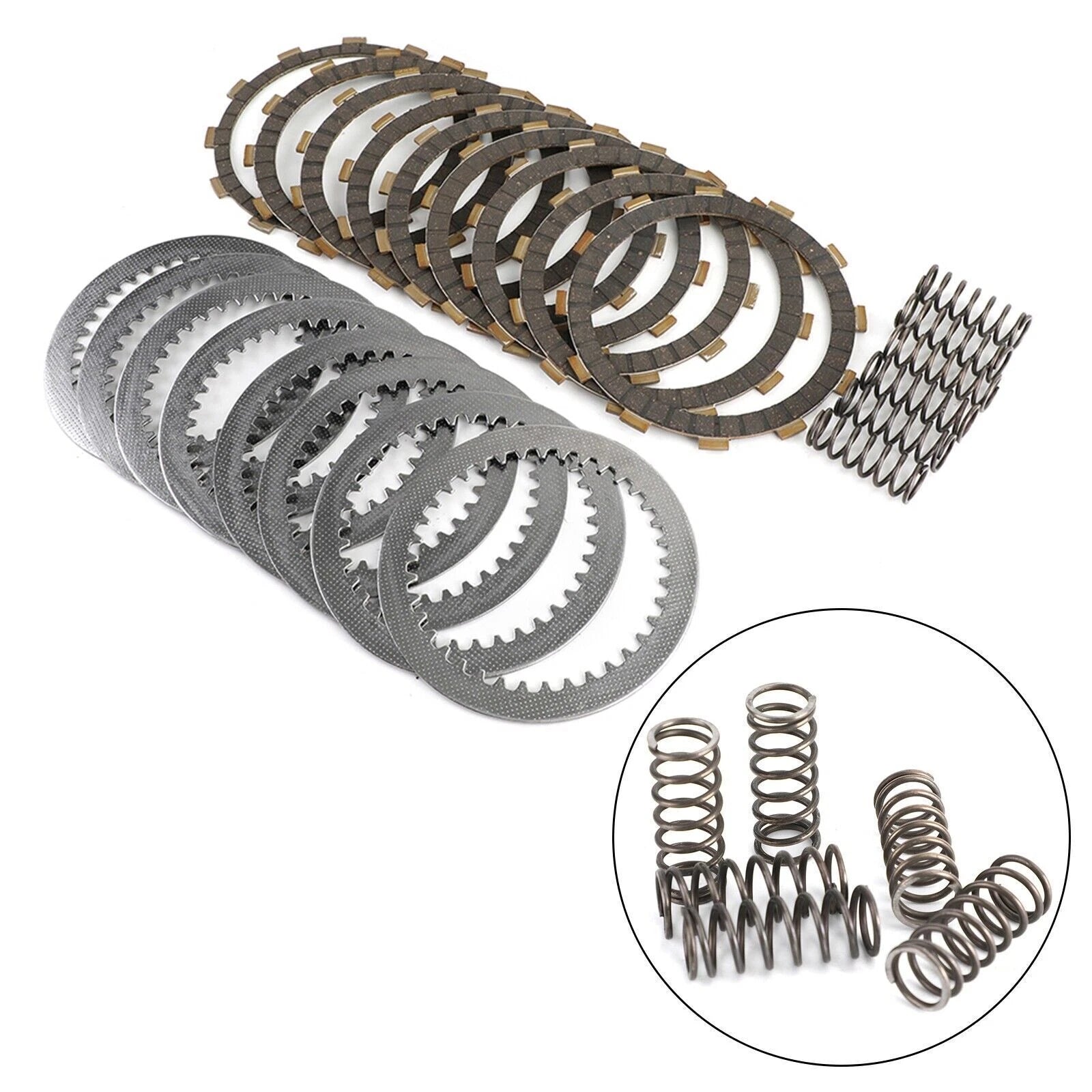 Clutch Kit Set of 4 Discs Plates Springs for Suzuki LTZ400 (2005–2008) T9