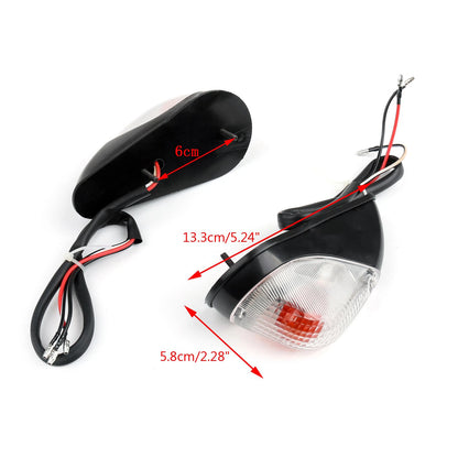 Clear Front Turn Signals for Kawasaki Ninja EX 250 (1988–2007) T9