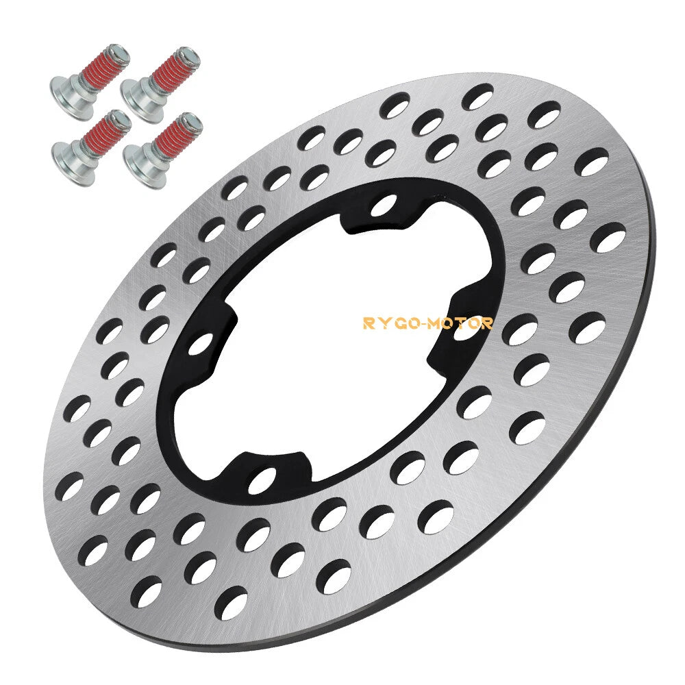 Front Brake Disc Rotor W/Bolts for Yamaha Grizzly 350 400 450 Bruin 350 (2004–2014)