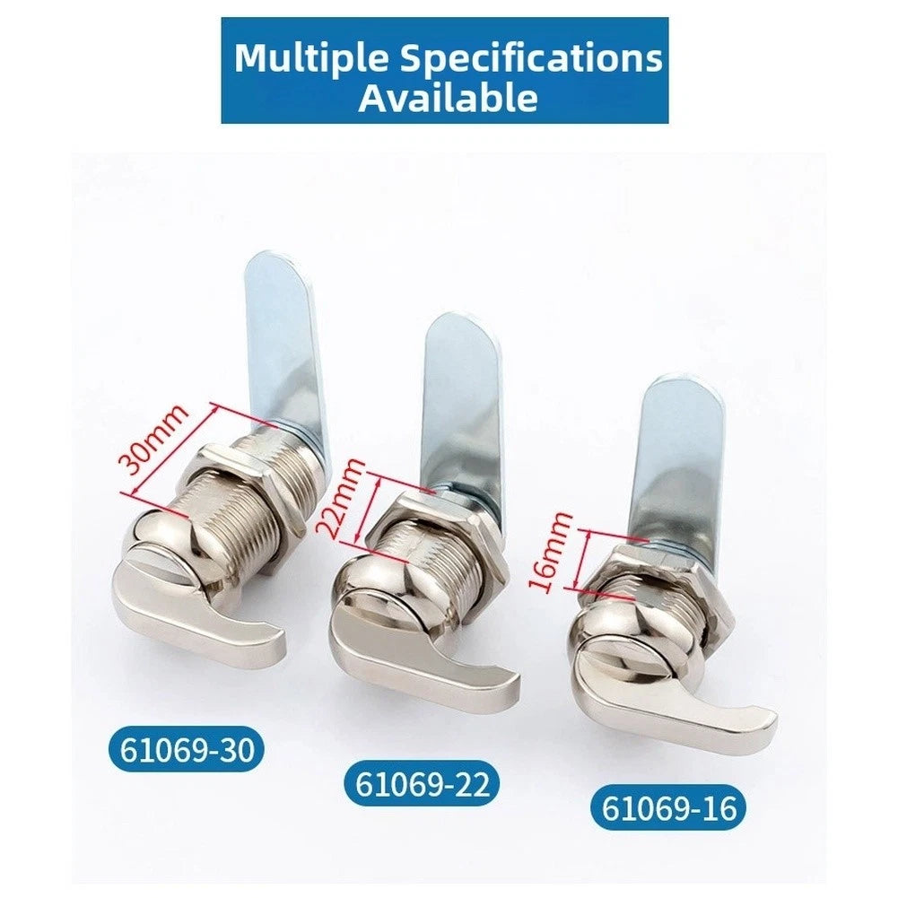 Cabinet Drawer Lock for Office Use (90° Rotation)