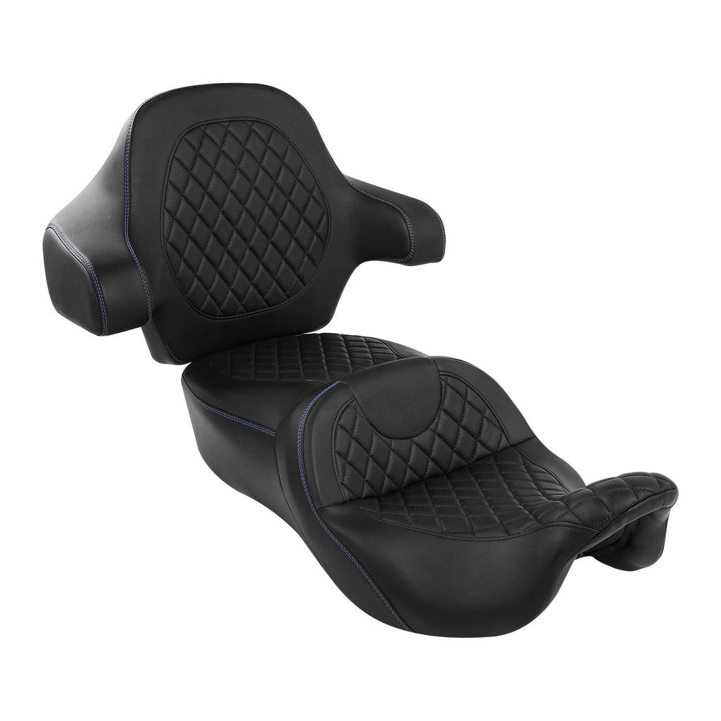 Gel Seat Backrest for Harley Touring Electra Glide (2014–2023)