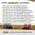 Fuel Pump & Oil Filter 16700-HL3-A02 for Honda Pioneer 500 520 1000 (2015–2023)