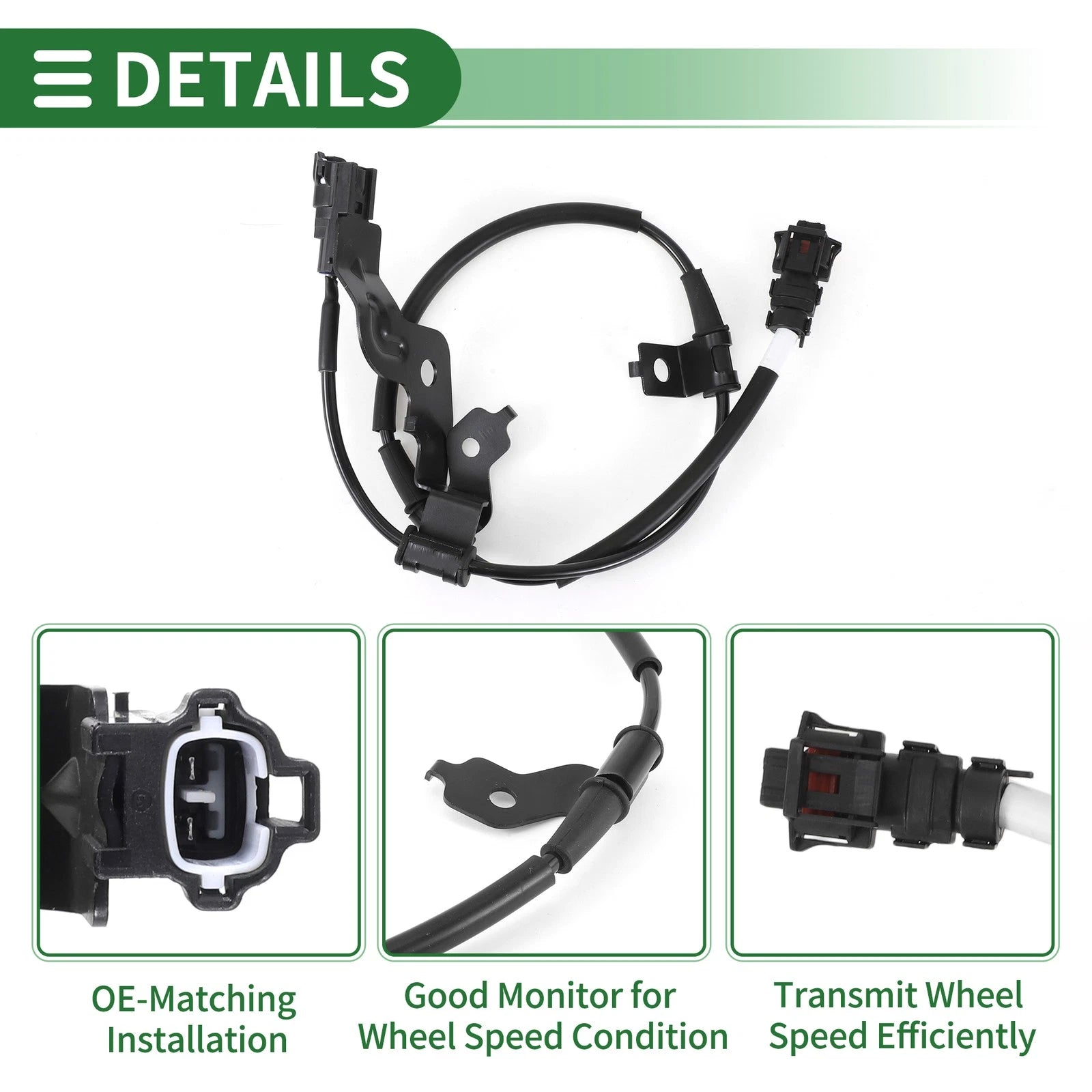ABS Wheel Speed Sensor for Kia Sorento (2014–2017) No. 58950C0200, 91920C5000