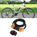 Bike Cable Lock Spiral Lock 5 Digit Resettable for Universal Use (Any Year)