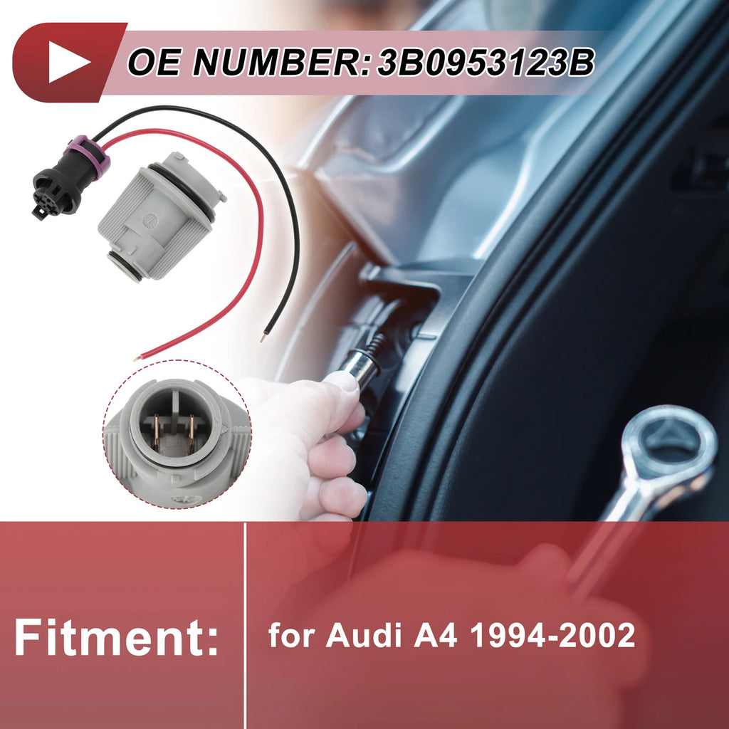 Front Indicator Light Socket Wiring Set for Audi A4 (1994–2002)