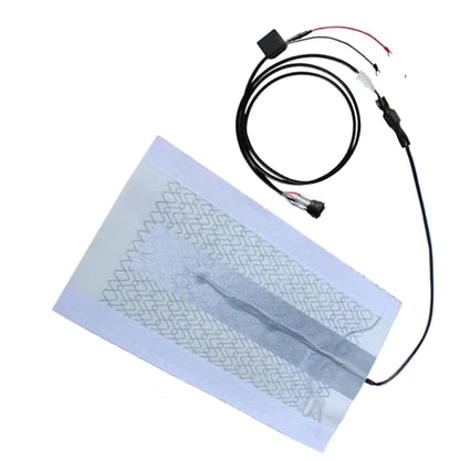 12V Universal Motorcycle Auto Switch Carbon Fiber Seat Heater Element Heated Pad