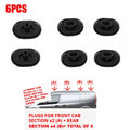 6Pcs Roof Rack Grommet Cap for Ford Transit Connect (2014–Present)