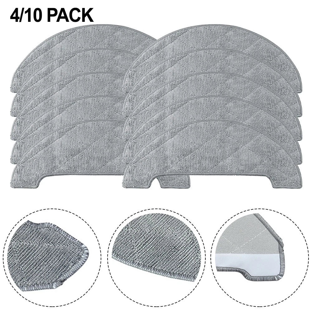 10 Pack Microfiber Mop Cloth for ABIR K30 (Compatible)