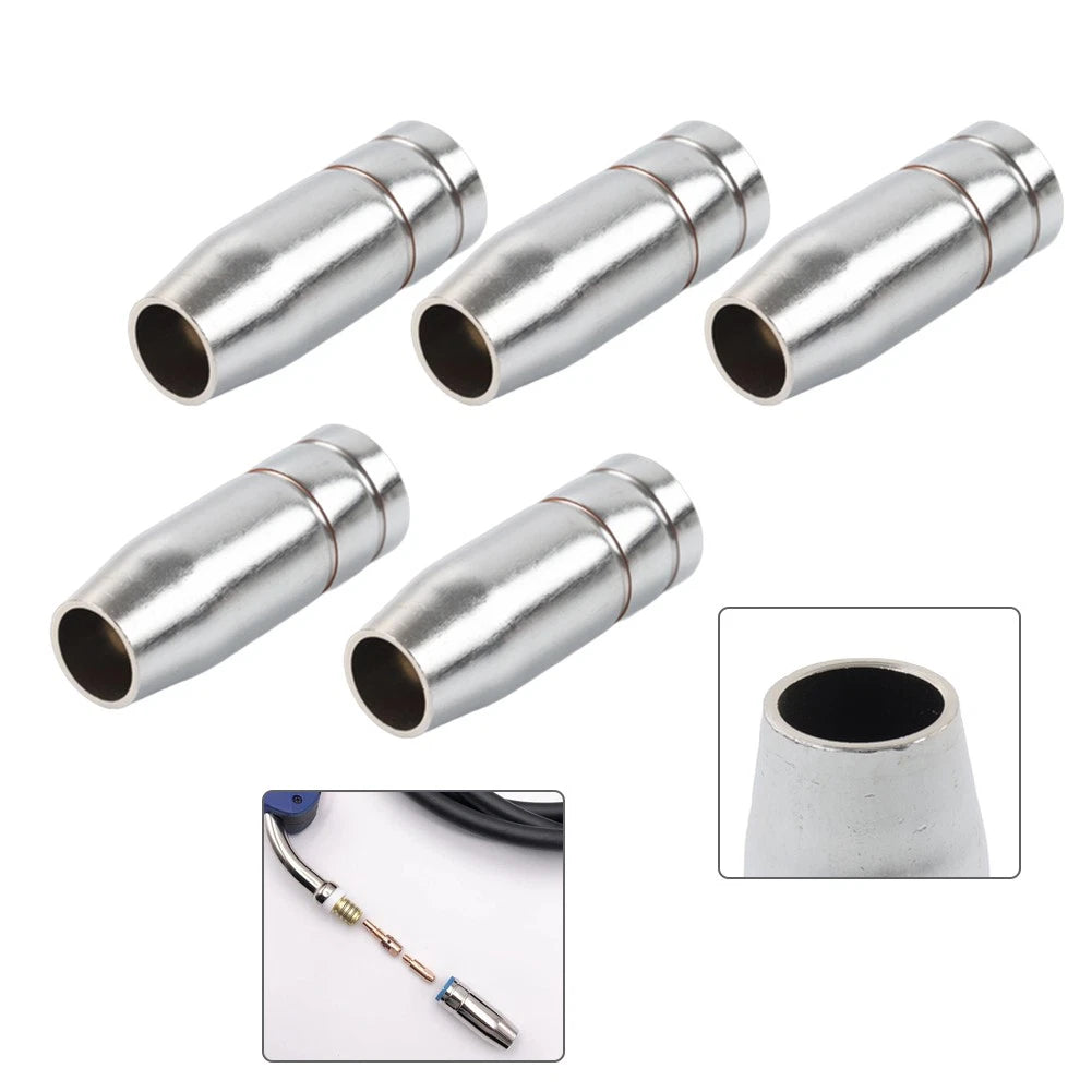 5pcs Nozzles for 25AK MB25 Welding Torch (145.0124)