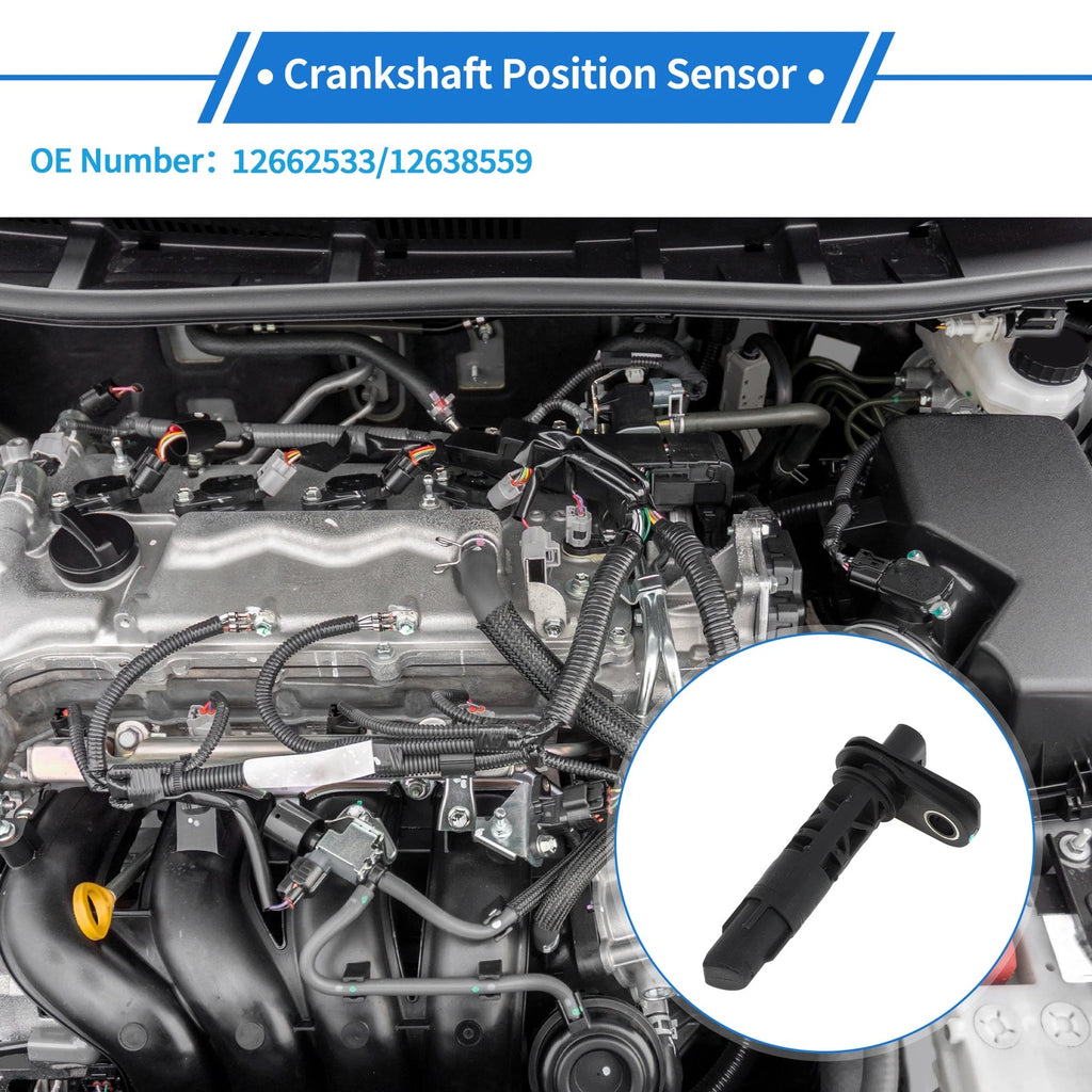 Crankshaft Position Sensor Replacement for Chevy Cruze 1.4 (2017–2019)