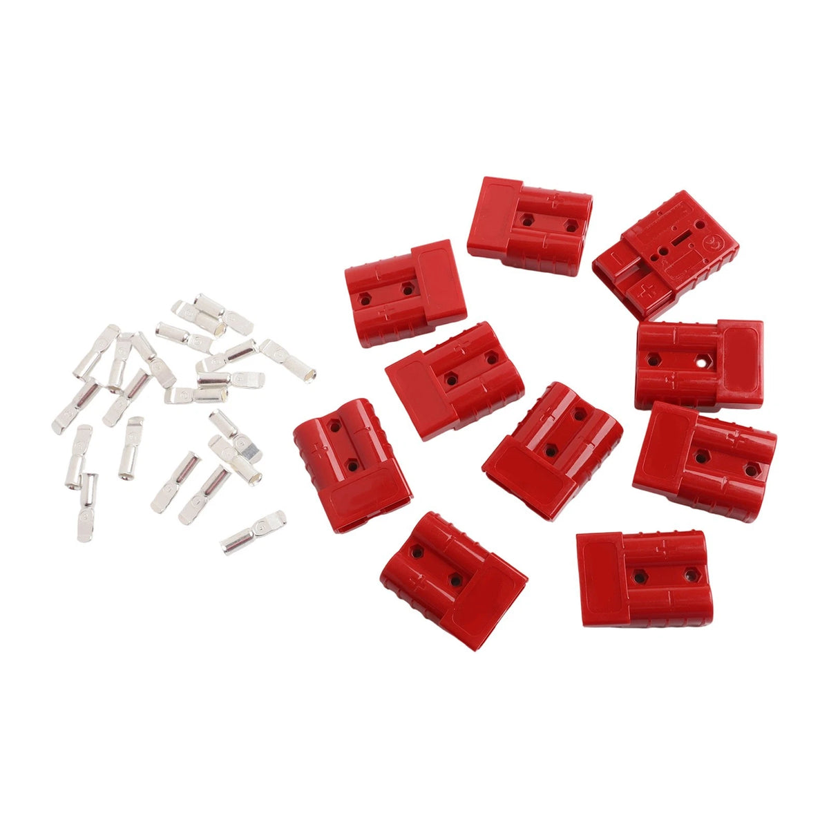10pcs Red Quick Connectors for Battery Socket Power Applications