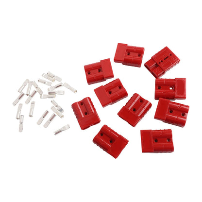 10pcs Red Quick Connectors for Battery Socket Power Applications