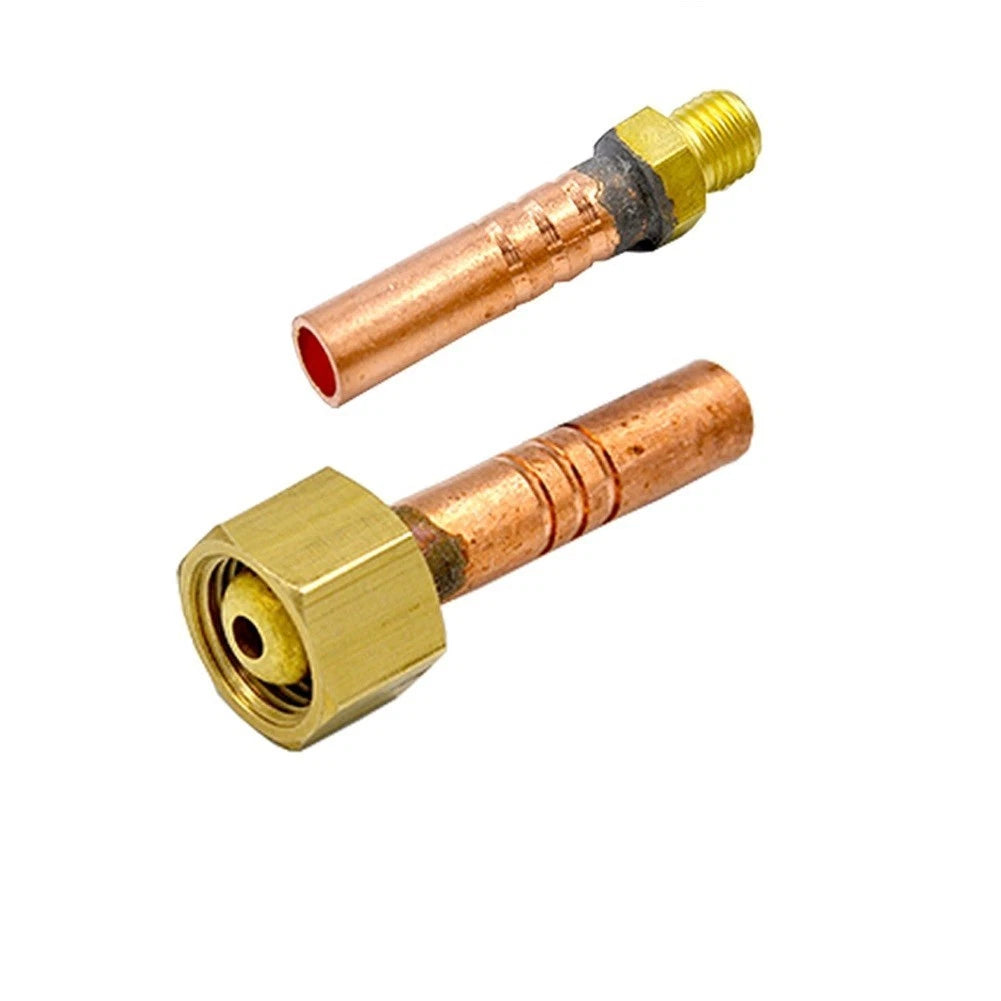 2Pcs Welding Torch Fitting Connector for QQ150 (M161.5mm)