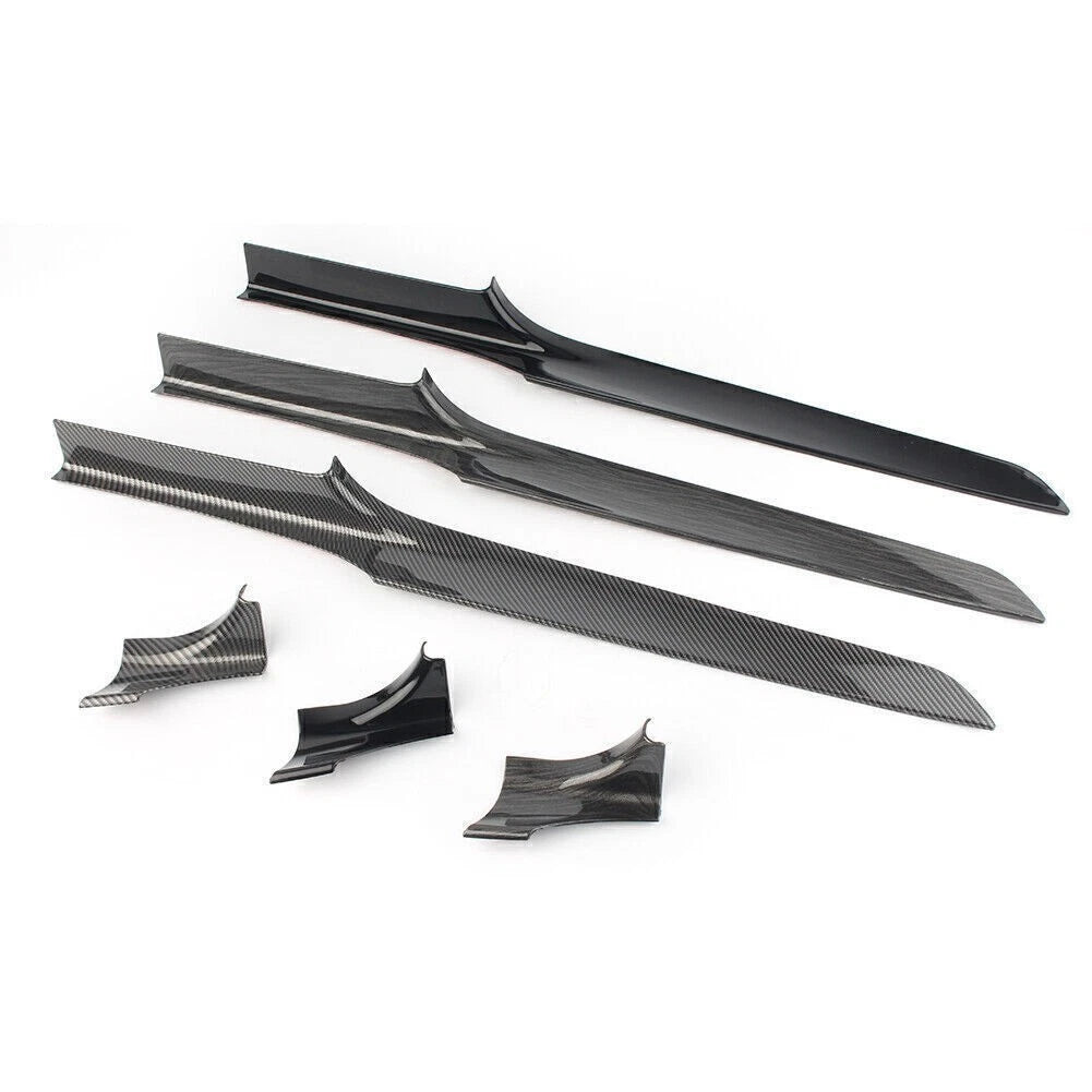Console Dashboard Trim for Mercedes Benz W205 X253 (2015–2023) ABS Gloss Black