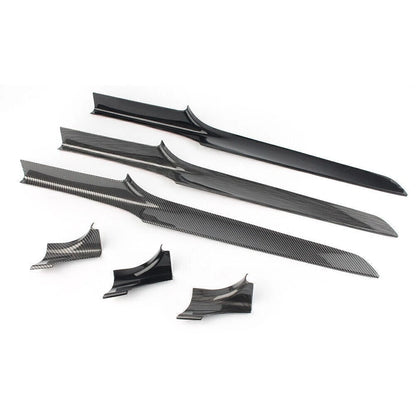 Console Dashboard Trim for Mercedes Benz W205 X253 (2015–2023) ABS Gloss Black