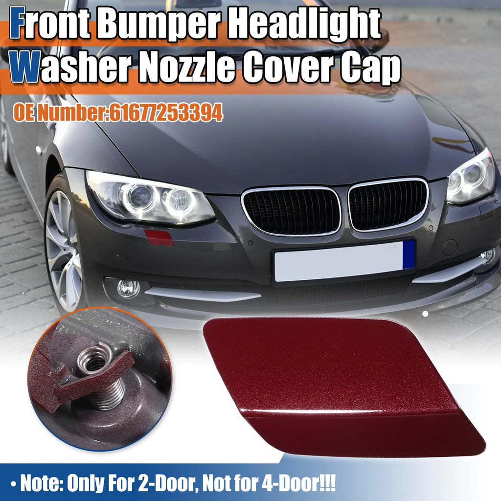 Front Right Bumper Washer Nozzle Cover Replacement for BMW E92 (2011–2013)