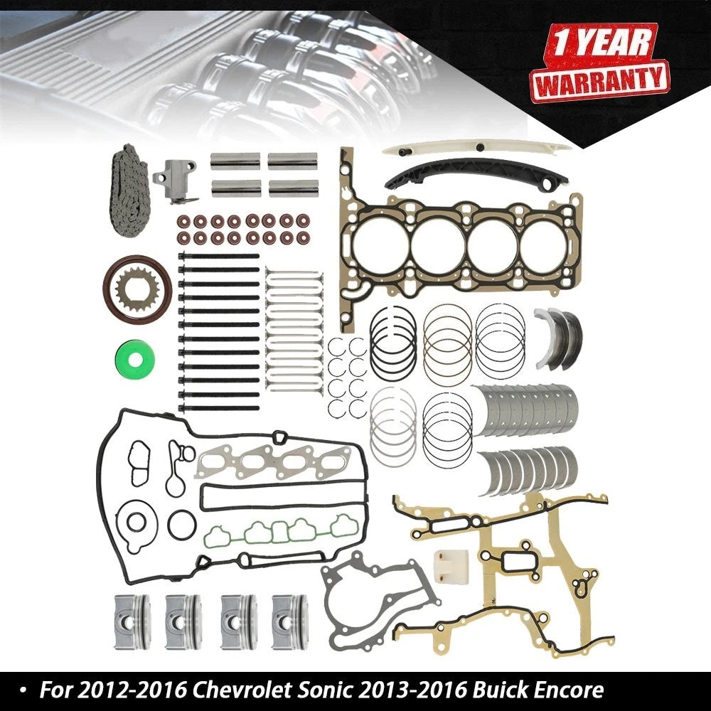 Timing Chain Set for Chevy Sonic (2012–2016) & Buick Encore (2013–2016)