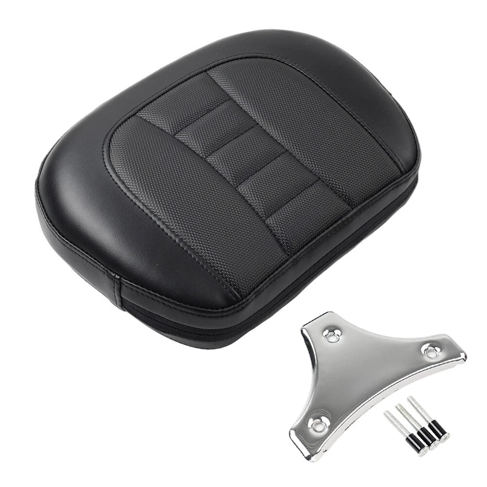 Passenger Sissy Bar Backrest Pad Bracket for Harley Touring Electra Glide (2014–2023)