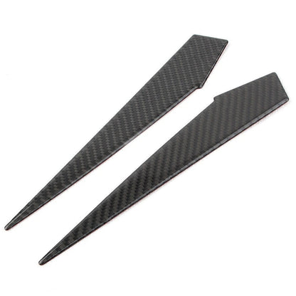 2X Carbon Fiber Gear Shift Side Panel Cover Trim for Subaru Forester (2013–2018)