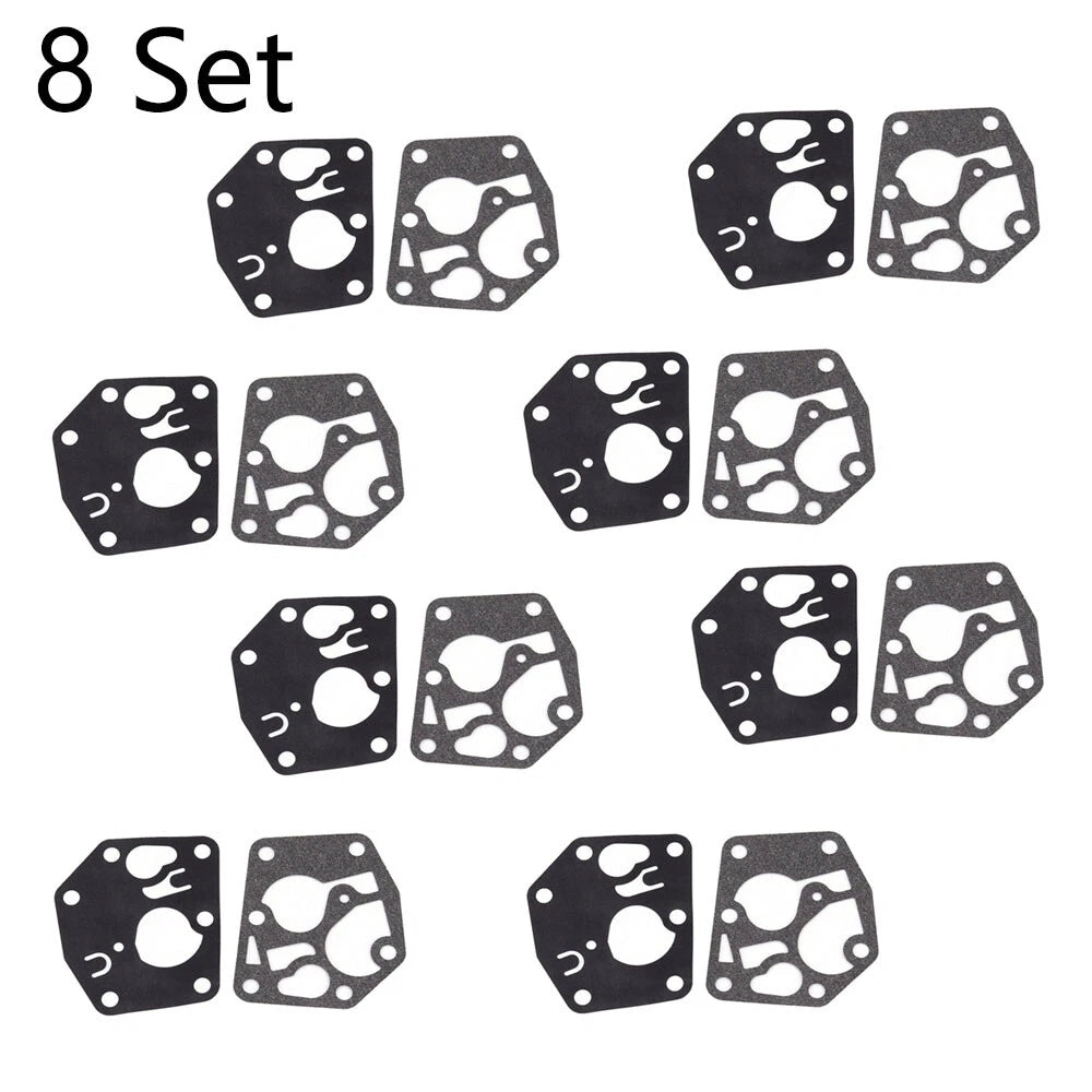 Set of 8 Carburetor Gasket Diaphragm Kit for B&S 495770 795083 5083H 5083K