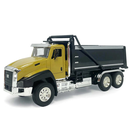 Diecast Dump Truck Model Car for Boys - 1:50 Scale Construction Vehicle