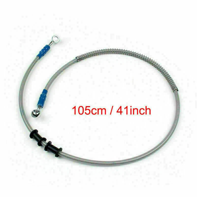 M10 Brake Oil Hose Line with Banjo Fitting for UK Vehicles (105cm/41")