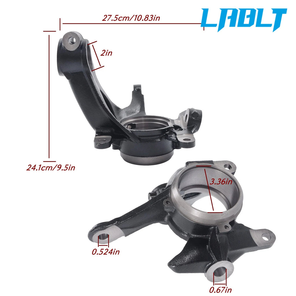 Front Passenger Steering Knuckle for Honda Civic EX-T EX-L (2016–2021)