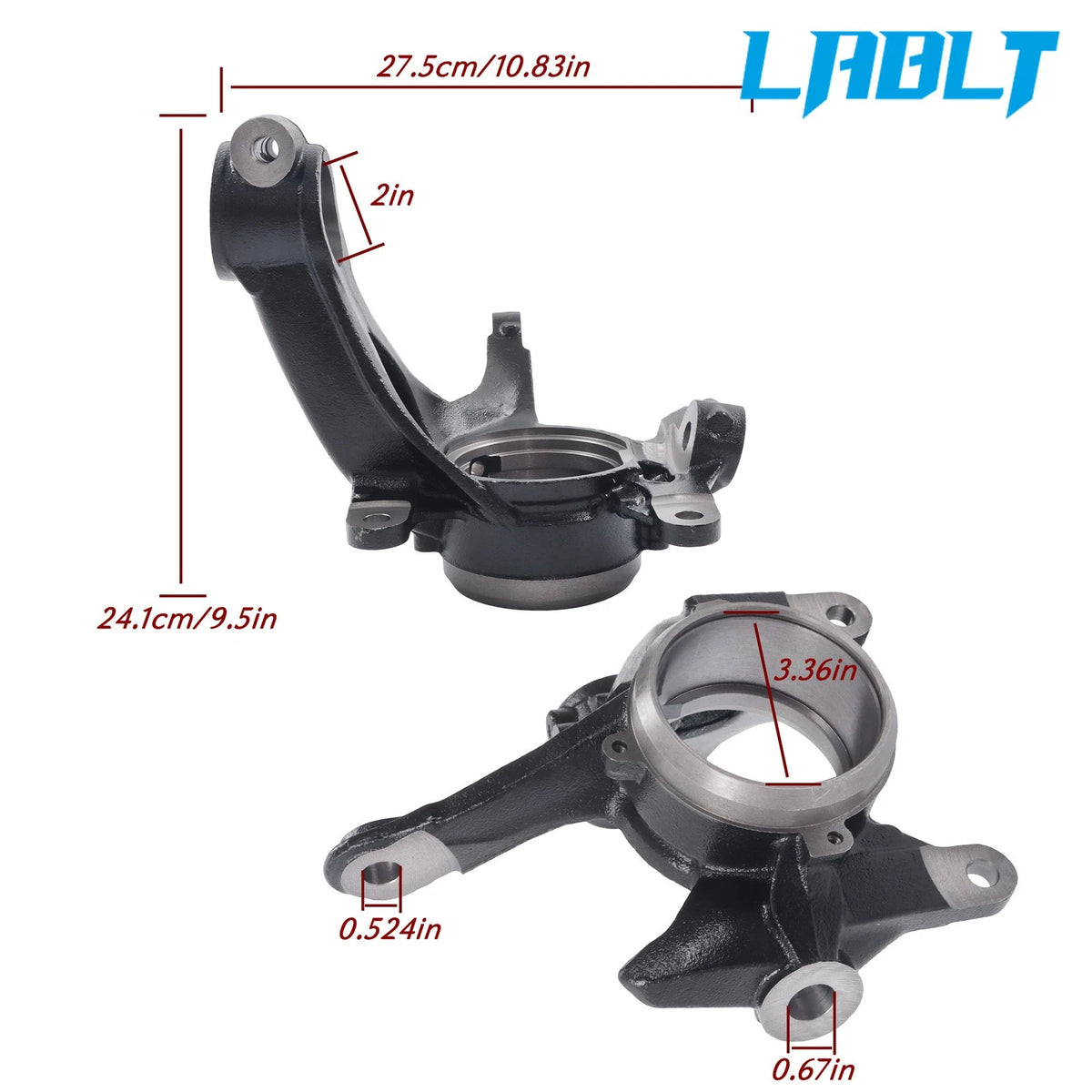 Front Passenger Steering Knuckle for Honda Civic EX-T EX-L (2016–2021)