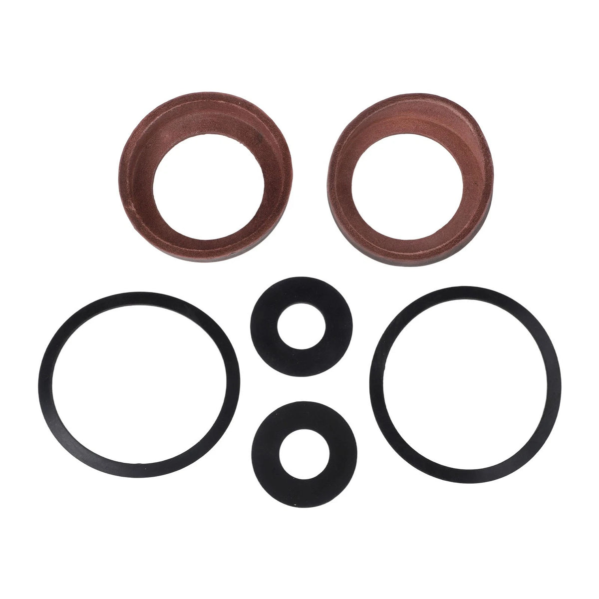 2 Leather Covers and 4 Sealing Rings for Size 90 Hand Pump Replacement