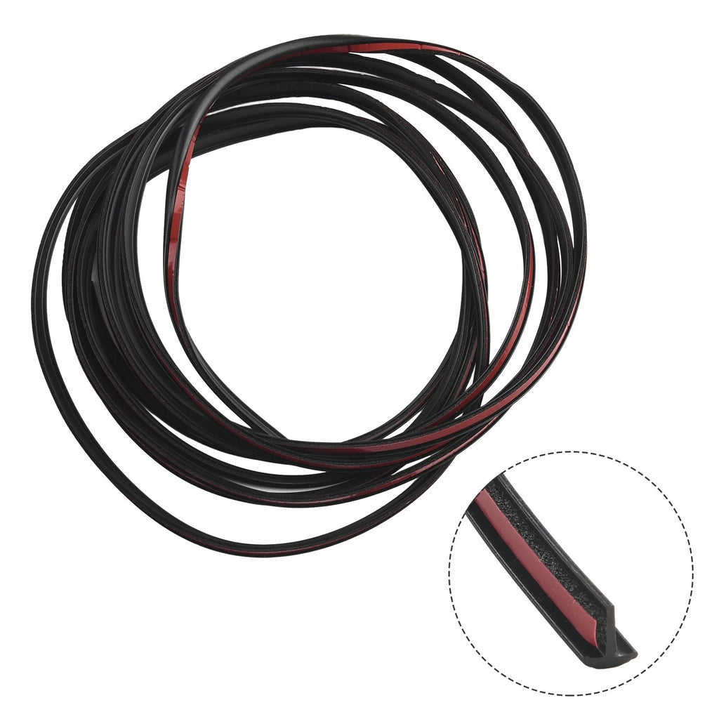 T-Shape Weatherstrip Seal for - EPDM Black Rubber