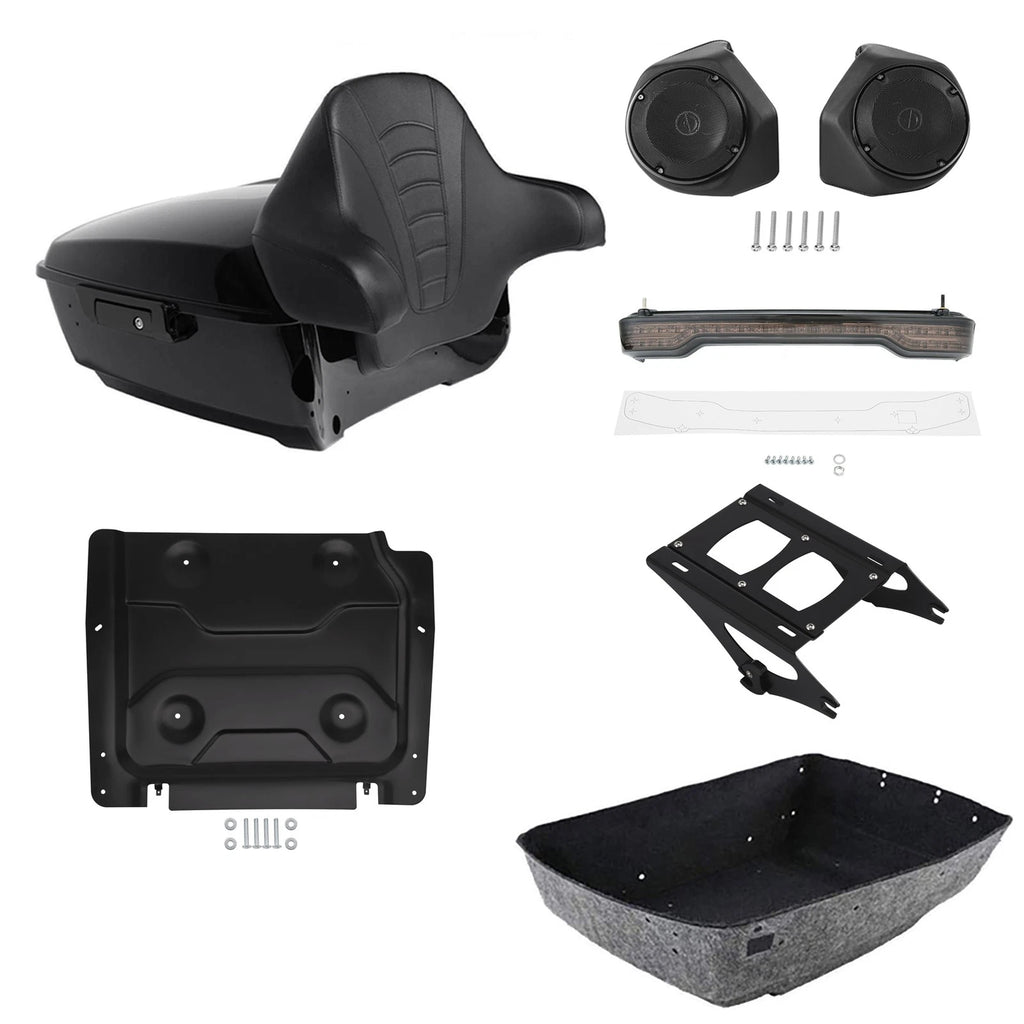 LED Lamp Mount Rack Plate for Harley Touring (2014–2026)