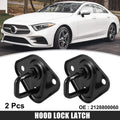2PCS Hood Lock Latch Upper Replacement for Mercedes-Benz C63 (2008–2017)