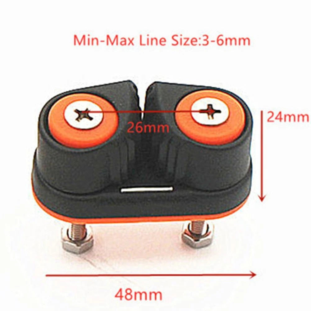 Composite Material Rope Clamp for Outdoor Activities (High Load Capacity)