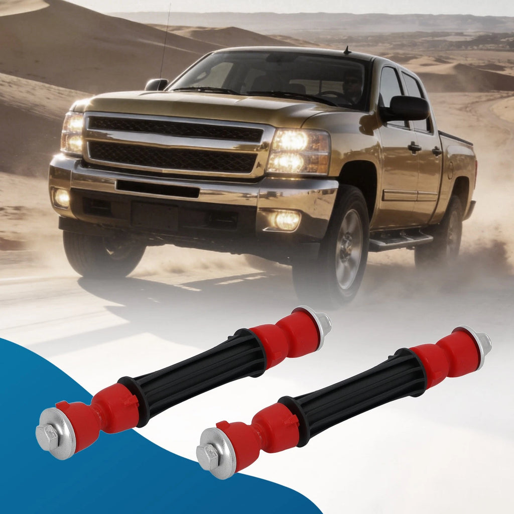 2X Front Sway Bar Stabilizer Links for Chevy Silverado Suburban 1500 (2007–2018)