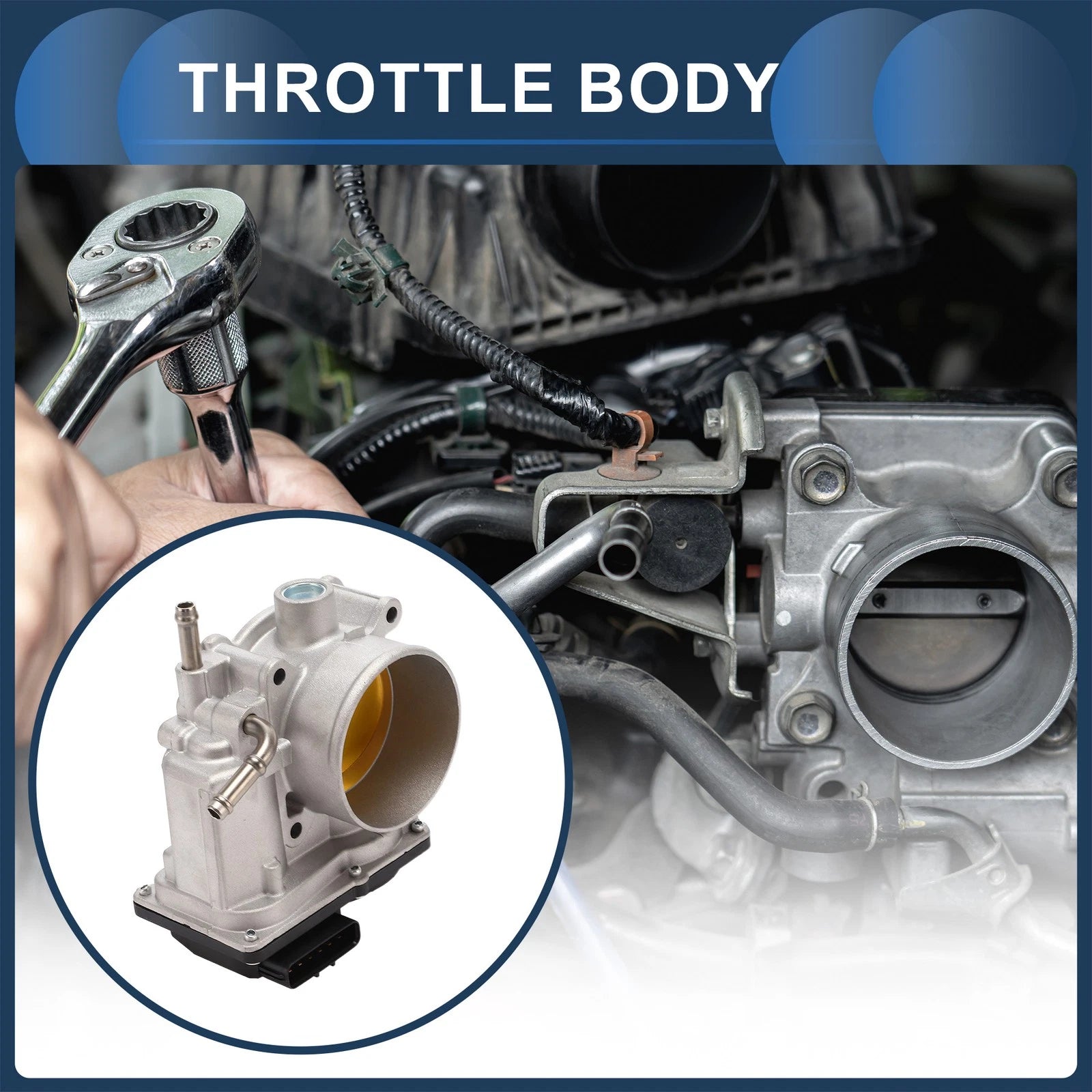 Throttle Body Replacement for Lexus ES330 RX330 3.3L (2004–2006)
