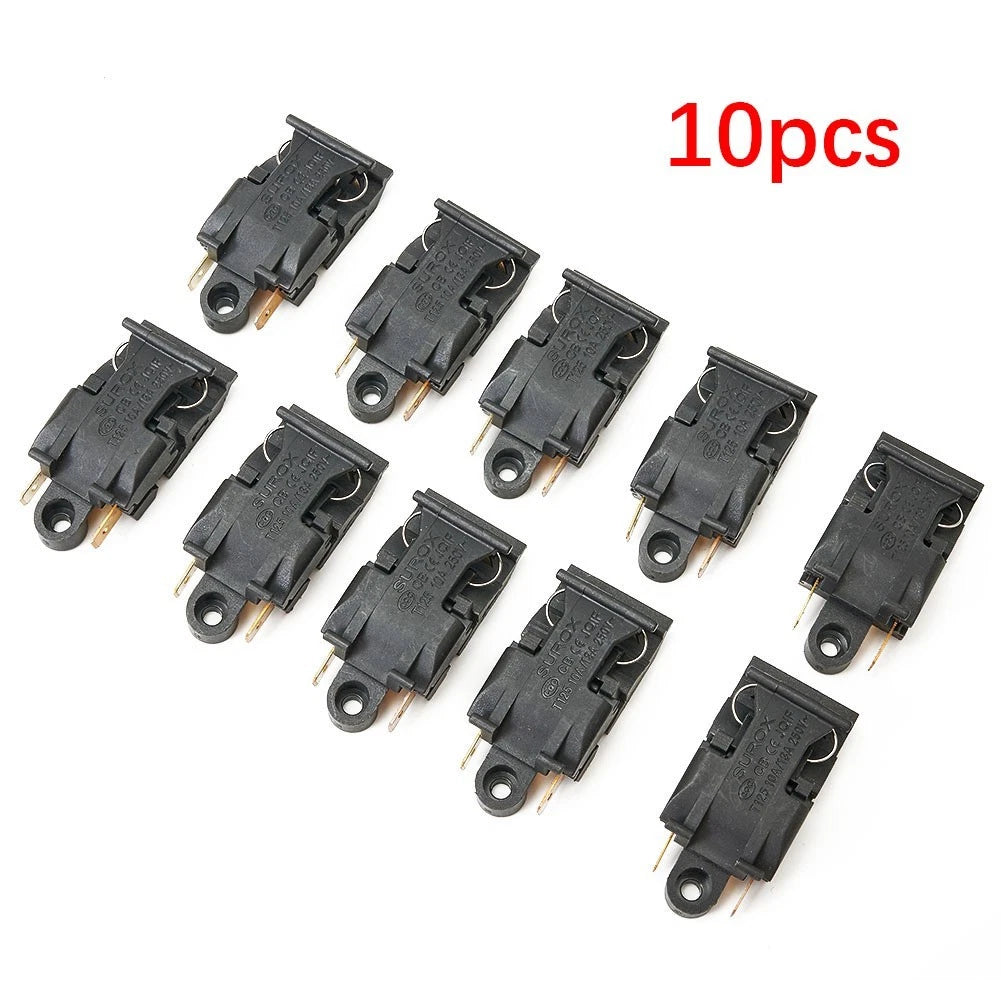 10Pcs 2-Pin Terminal with Kettle Switch Thermostat Temperature Control